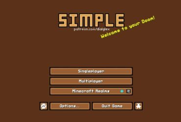 Digs Simple Title Menu